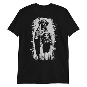 Dark Skull t shirt - Virgin Mary tee -  Goth Statue - Dark Art - Occult T shirt - Black Unisex T shirt