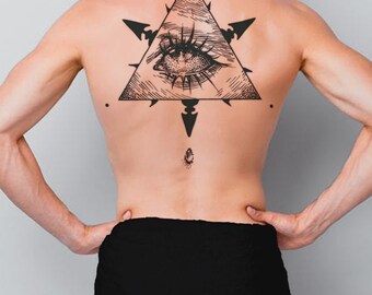 Third Eye Tattoo/ Stencil Ready to Print / Triangle Eye / - Etsy Third Eye Tattoo/ Stencil Ready to Print / Triangle Eye / - Etsy