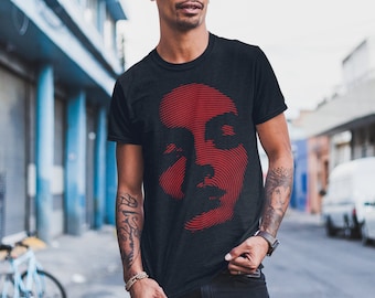 Dark Face T-Shirt: Minimalist Alt Clothing, Goth Fashion