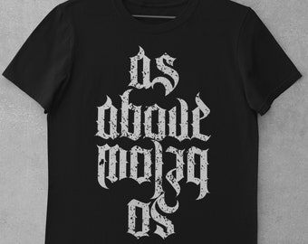 As Above So Below T-Shirt: Unisex Goth Tee, Witchy Clothing