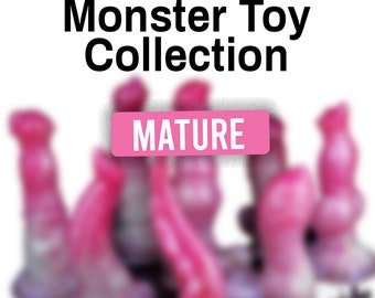 Monster Dildo, dragon dildo, alien dildo, knotted dildo, tongue dildo, bad dragon, weird dildo, , Silicone Dildo, Adult Dildo, Sex Toys