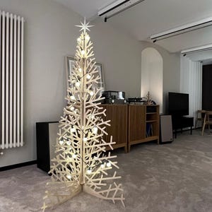 Wooden Christmas Tree – Sustainable alternative christmas tree – Minimalist wood xmas tree