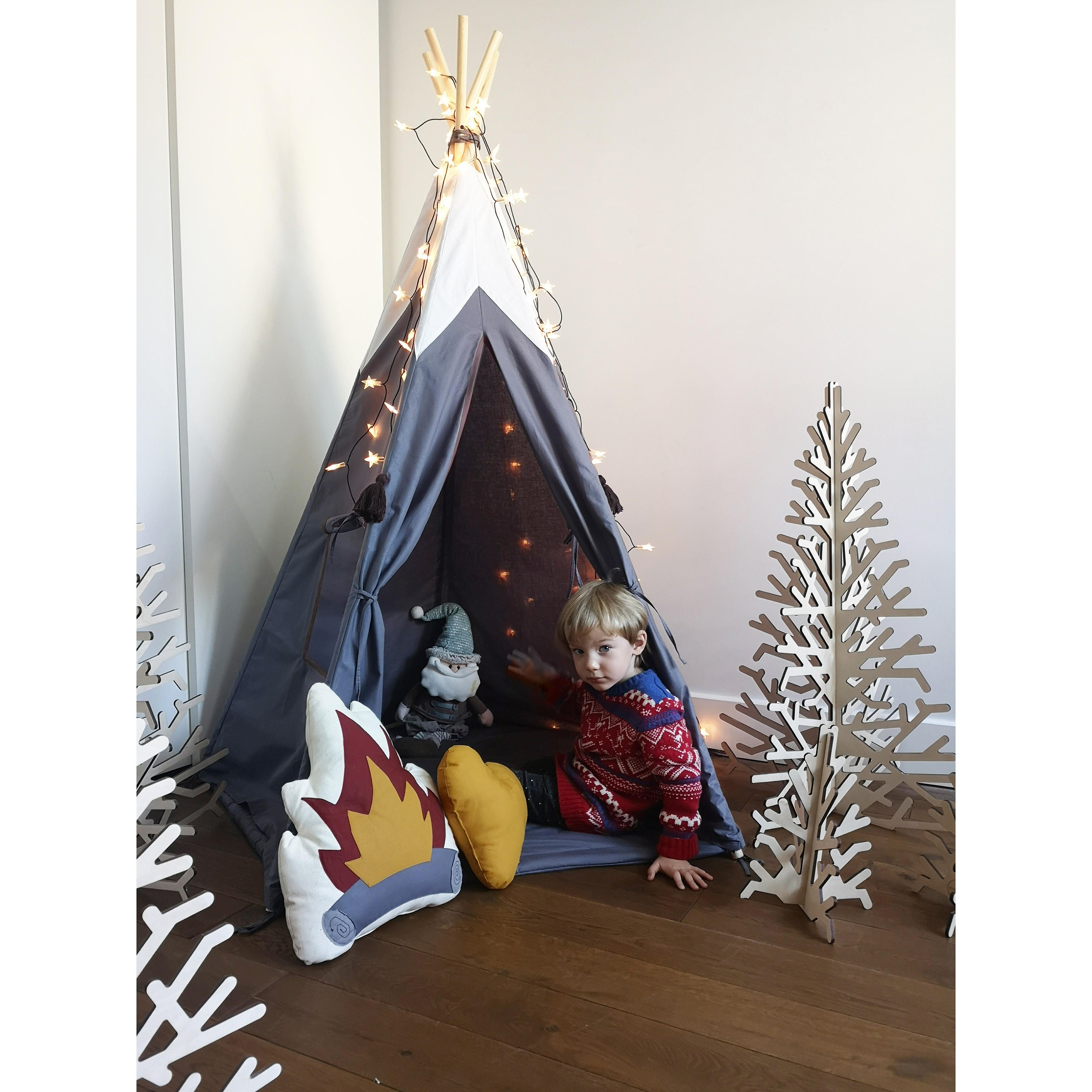 Campfire Pillow Fire Pillow Camp Fire Pillow Flame Pillow Etsy Sweden