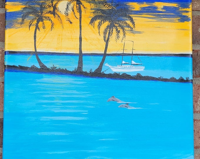 Beach bum, Beach condo Ocean/ Nautical decor, Sailboat sunset  beachy decor, palm trees, Ocean tropical Margaritaville, I miss summer