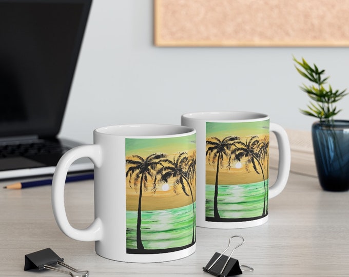 Margarita Sunset Ceramic Mug 11oz