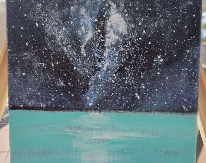 Milkyway over the sea