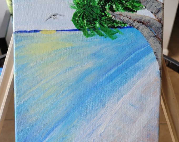 Beach day ocean decor wall hanging