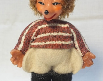 1950年代 ドイツ製 Steiff ハリネズミ人形 3体セット 1950年代 シュタイフ社製 メッキー ハリネズミのぬいぐるみ人形 7