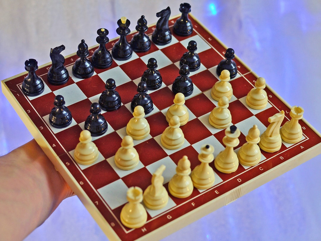 Small Chess. Road Chess. Board Games for Two. Little Etsy