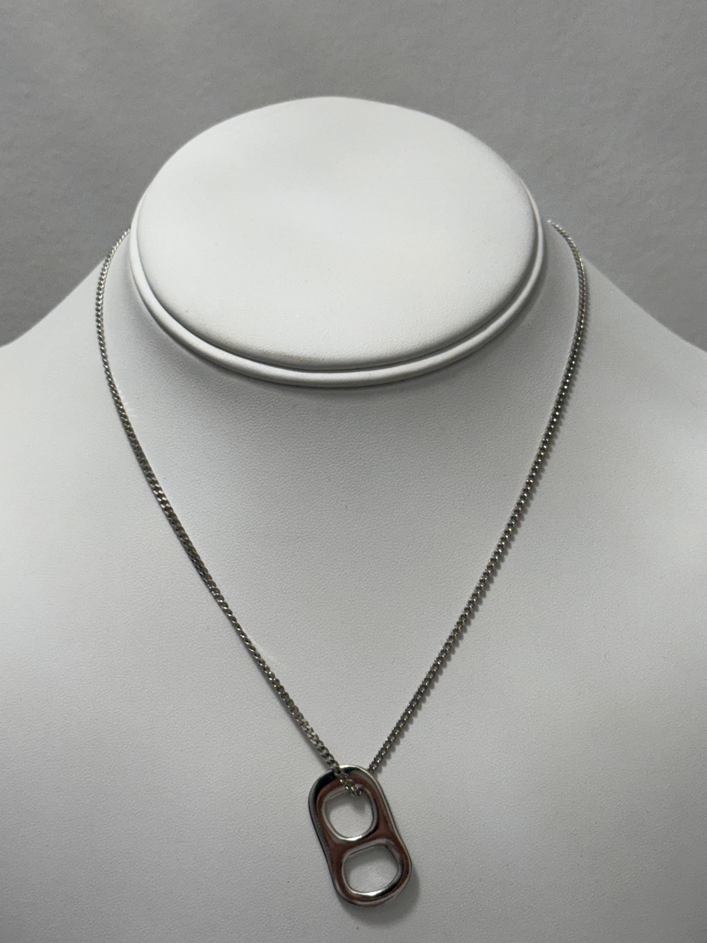 24k Gold Plated Soda Tab Necklace Gold Silver - Etsy