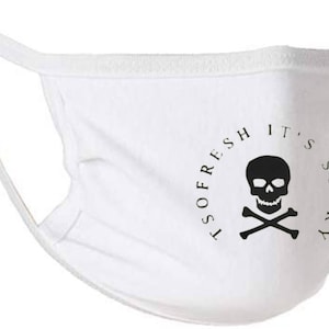 TSOFRESH (So Fresh)  &quot;TsoFresh It&#39;s Scary&quot; Washable Cotton Face Mask, Protective Face Covering