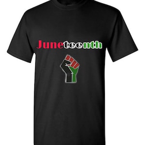 TSO FRESH (So Fresh) &quot;Juneteenth&quot; T-shirt Various sizes & Colors available. Message for custom options. Men&#39;s, Women&#39;s, and Kids