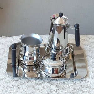 Brand new Espresso Moka pot 4Cups Coffee service Sugar bowl Milk jug Special Espresso coffee maker Vintage coffee makers Coffee machine