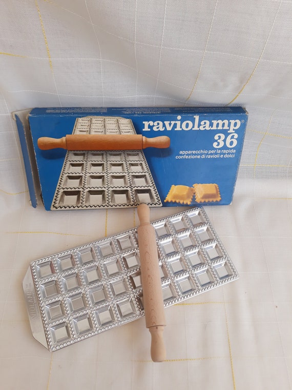 Vintage Italy Brand New Fresh Pasta Raviolamp 36 Pasta Making Tool Kitchen  Utensils Kitchen Tools Italian Cuisine 1960 Homemade Pasta Maker 