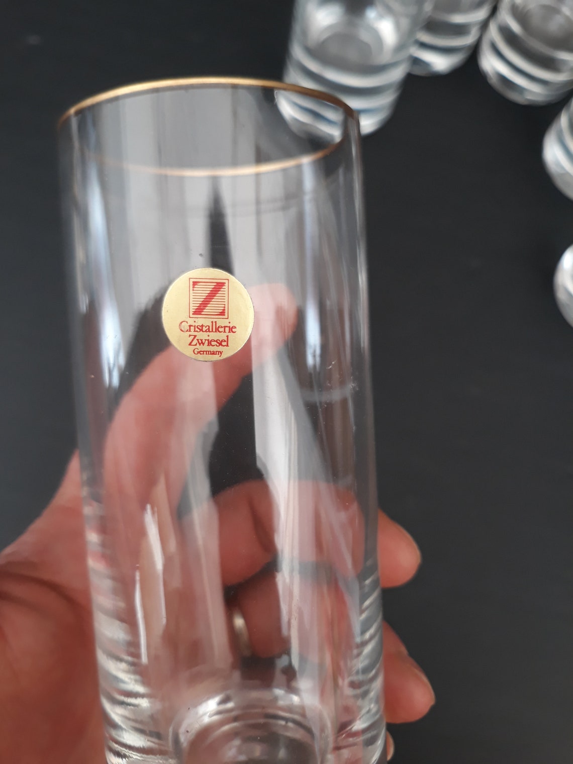 Crystal Glassware Set cristallerie Zwiesel Germany Etsy