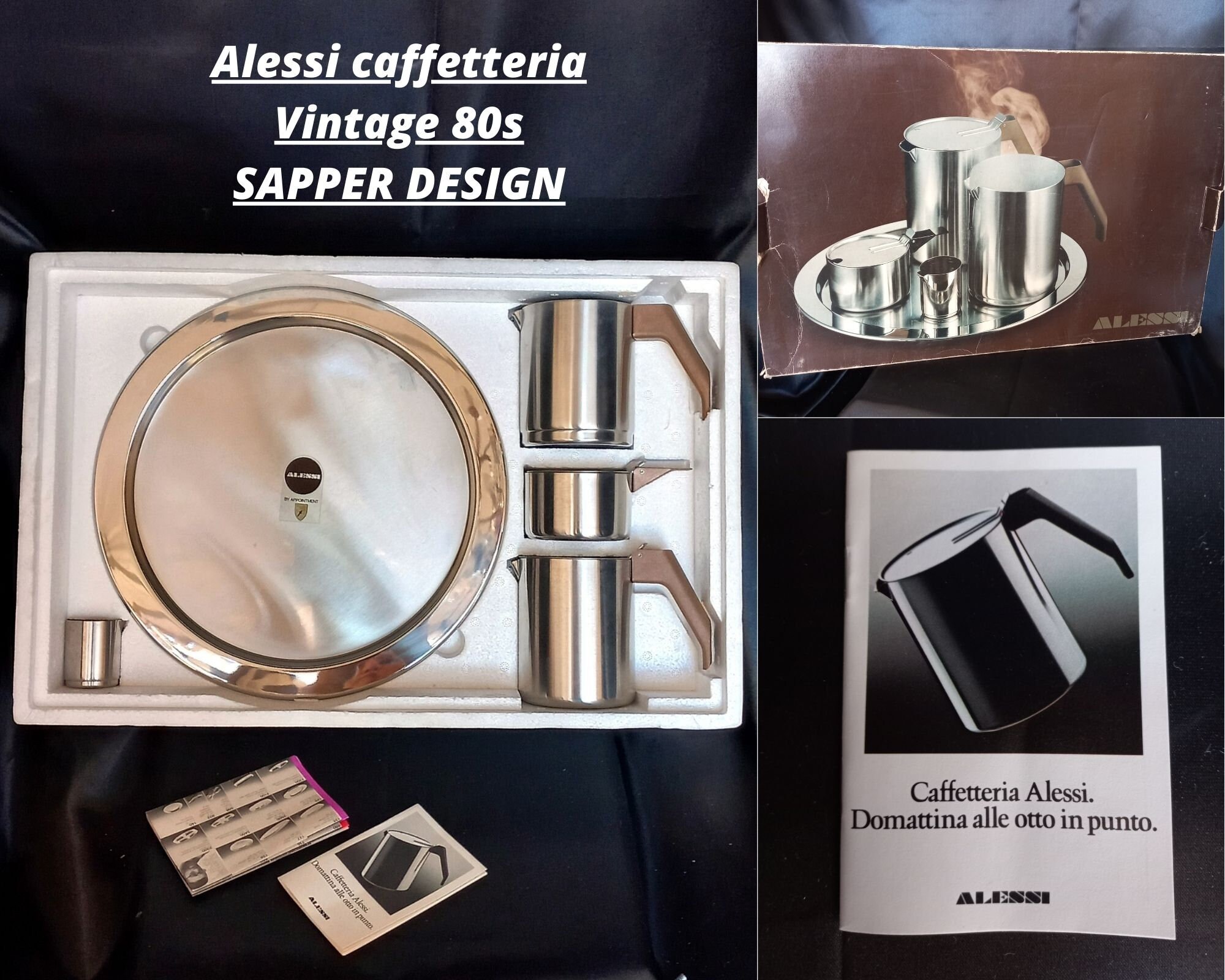 Rare Vintage Alessi 