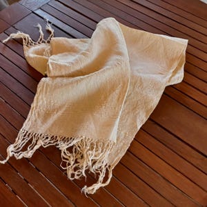 Rare Antique linen towel 155x62cm Vintage 50&#39;s Raw Linen Towels Antique Towels antique towel in pure linen Honeycomb Hand-knotted fringes