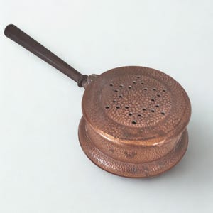 Kupfer Brazier, italienischer Parfümzerstäuber, rustikales Wohndekor