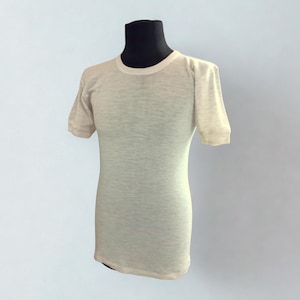 New Brand "Mapom" Men's undershirt 50% wool 20 acrylic fiber 30 polypropylene fiber Size 5 Vintage Italy 1970s Men's underwear Gift for him