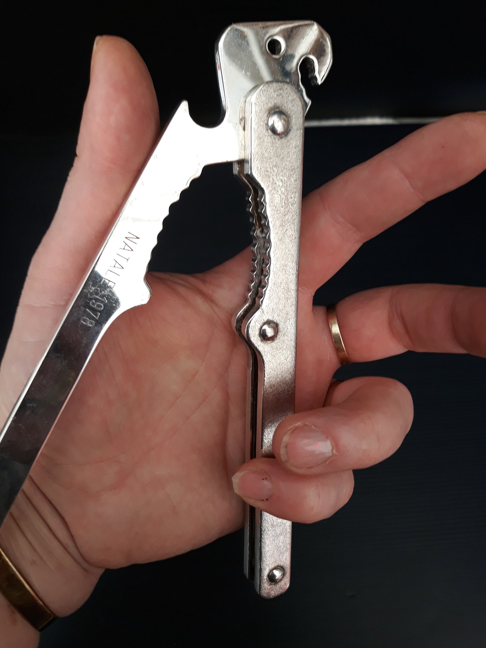 Rare Nutcracker Bottle Opener Silver Plated 1970s Vintage Etsy