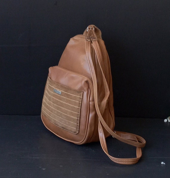 Kleiner Rucksack Mazzini Firenze Made in Italy Echtleder und Wildleder Vintage Schultertasche Italienisch signiert Geschenk fur Madchen Weihnachtsgeschenk Etsy
