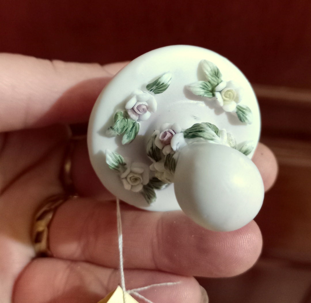 Porcelain Pacifiers Baptism Favors Capodimonte Porcelain Pacifier Capodimonte Porcelain ...