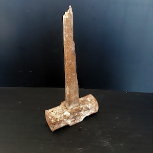 Seltene Antike Arbeitsgeräte Vintage Hammer Rostige Alte Eisenhämmer Kaputte Holzgriff Rustikale Möbel Bauernhaus Landhaus Sammlerstück