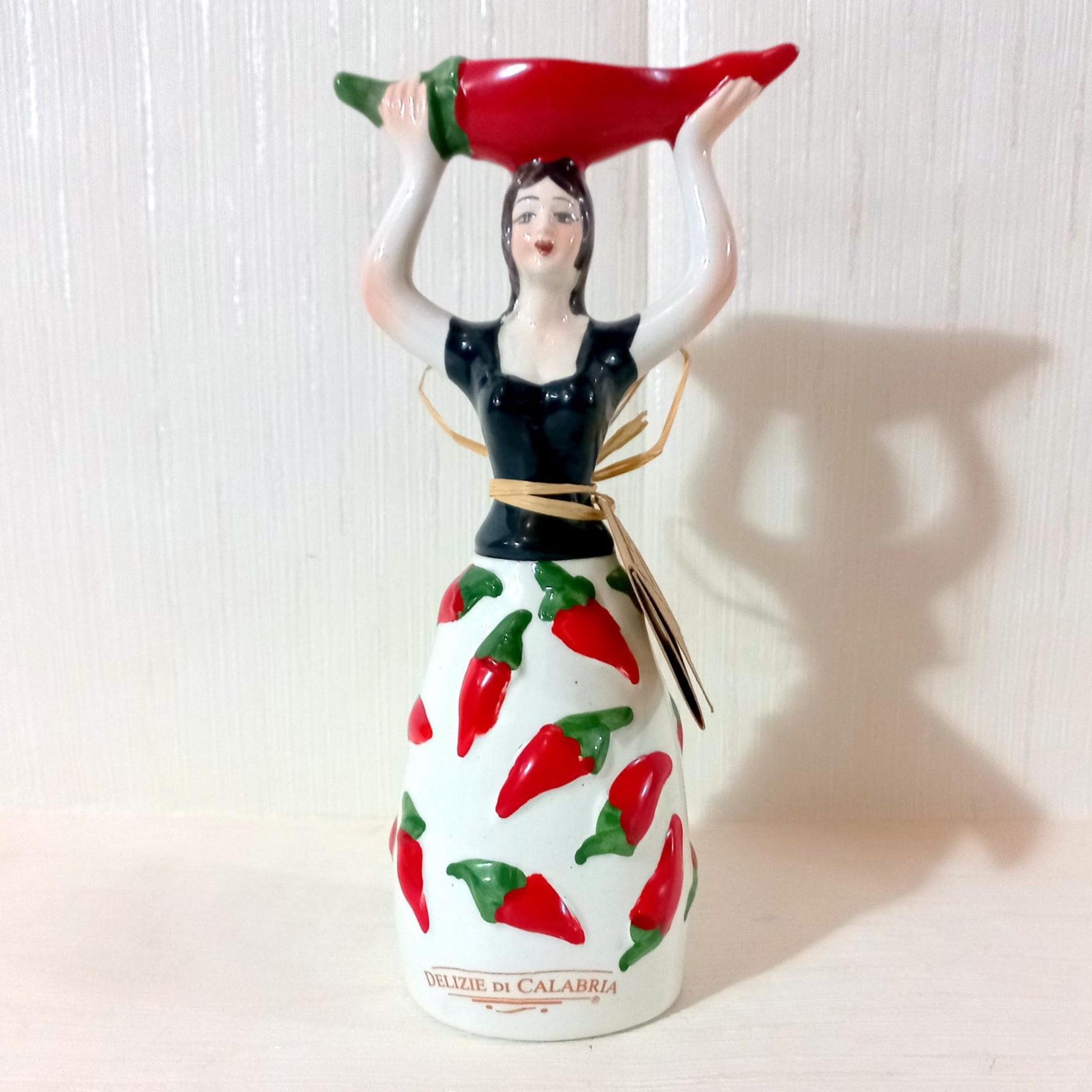 カリガリス イタリア製オブジェクト OBJECTS 3点セット Old Empty Chili Pepper Container Spice Jar Calabrese Ceramics