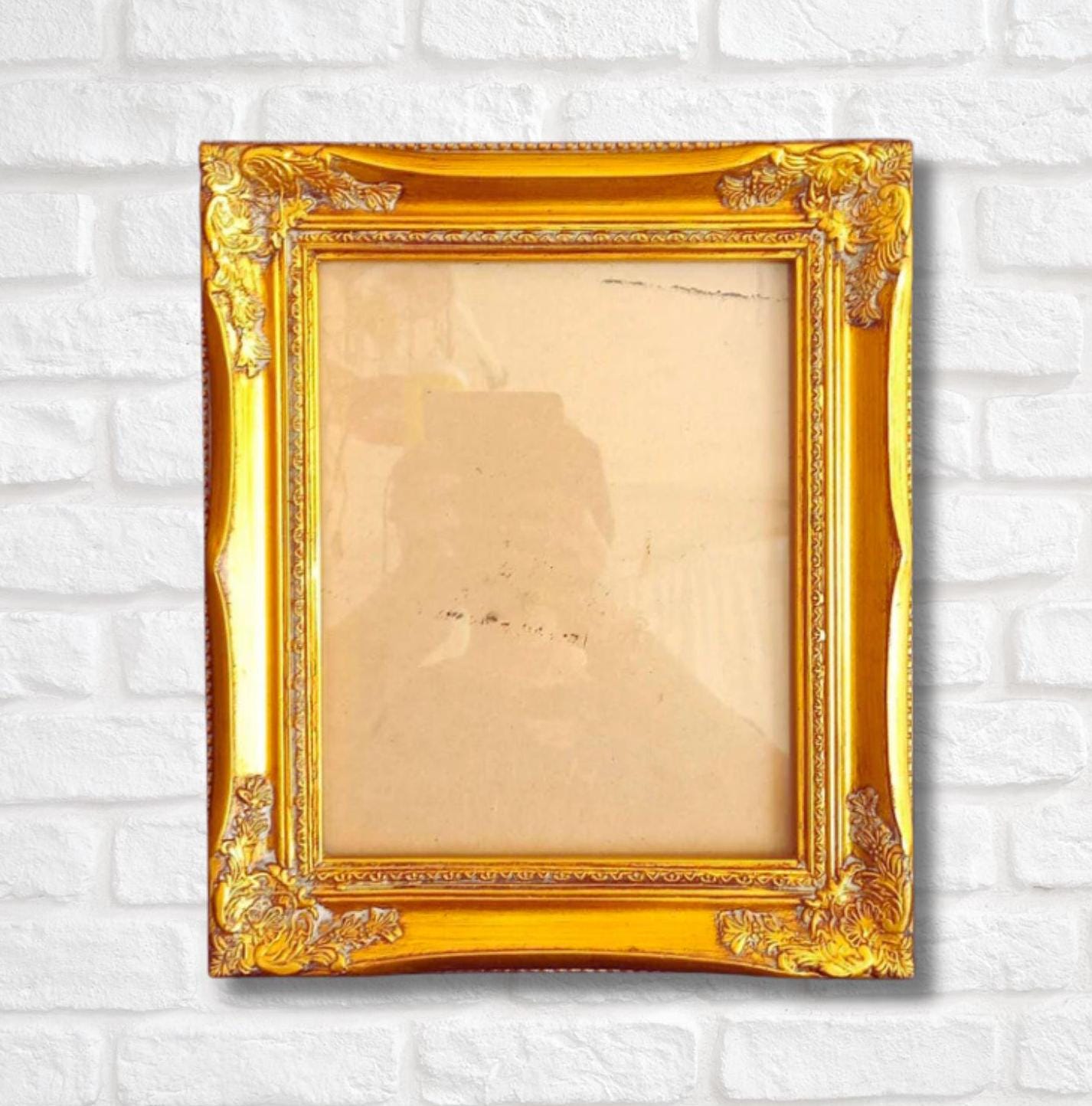 額縁　ヴィンテージ　金箔　アンティーク　古道具　木製　フレーム　インテリア 額縁 ヴィンテージ 金箔 アンティーク 古道具 木製 フ