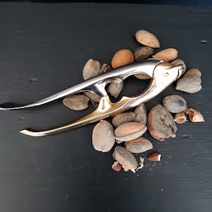 Rare Nutcracker in Heavy Silver plated  Vintage Italy 1950s Vintage Nutcracker Kitchen Tools, Kitchen Utensils  Gift for Him Christmas gift