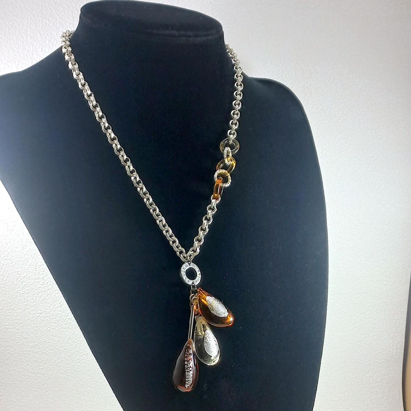 ANTICA MURRINA VENEZIANA ペンダントチャーム　ネックレス Antica murrina necklace - Etsy 日本