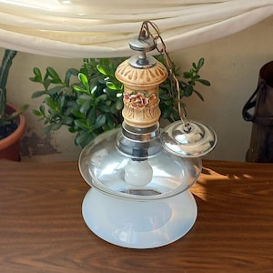 Mid Century Italian Capodimonte Chandelier Porcelain Flowers White opal cup Florentine Style Flower Chandelier Vintage pendant light