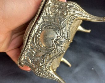 Boîte à Bijoux Vintage Années 30-40 Avec Pendentif - Très Bon état