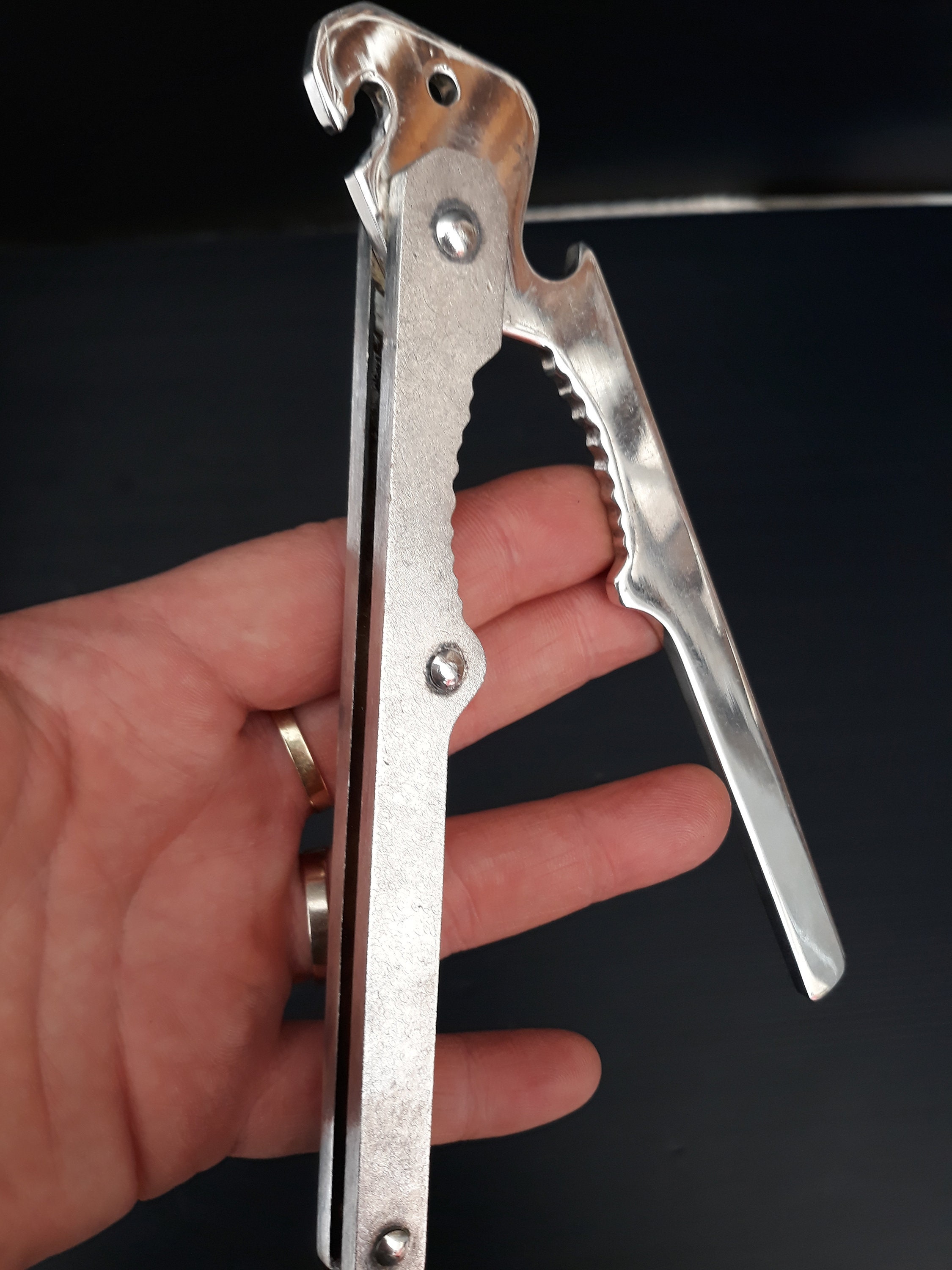 Rare Nutcracker Bottle Opener Silver Plated 1970s Vintage Etsy