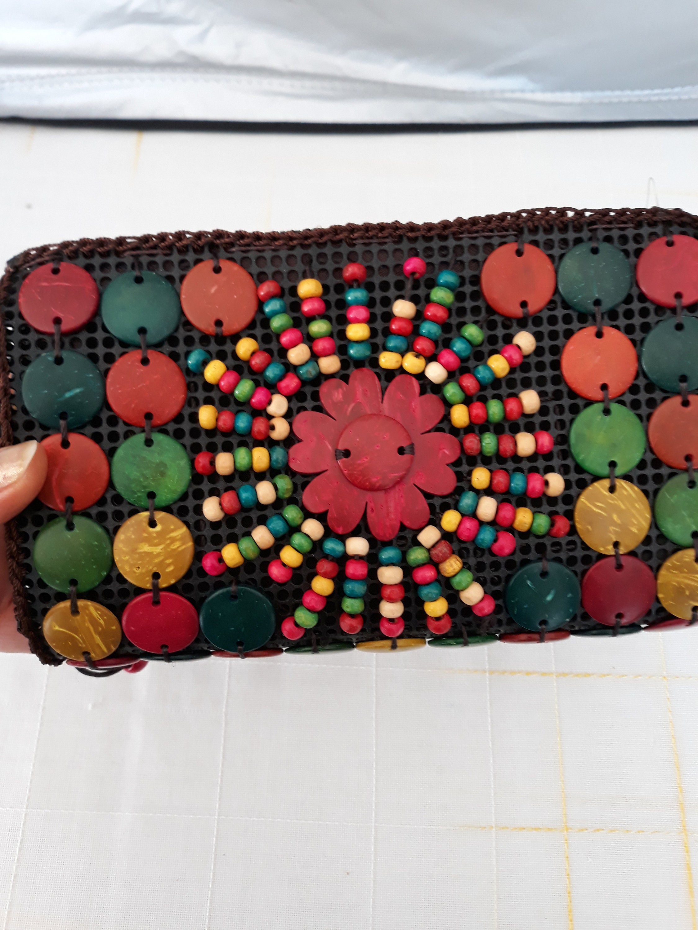 Borsa In Tela Donna Vintage HUA ANGEL - Tote Grande Capacità Con Zip E Tasche Multiple - Borza Lavoro, Spiaggia, Università, Shopping - Regalo Per Donne