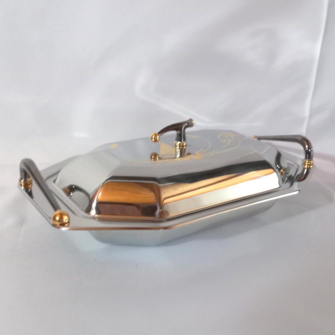 Giorinox "giada" 33cm Risottiera - Luxury Italian Serving Dish - 18/10 ...