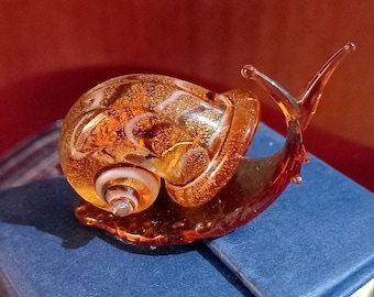 Murano Glass Snail Gift Box Murano Glass Favors Baptism Favors Communion Wedding Guest Gift Christmas Gift Vintage Favors Miniature Animals