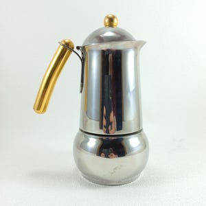 Made in Italy Espresso Coffee machine 6 cups Italian espresso coffee maker in stainless steel Coffee machine Steel tableware