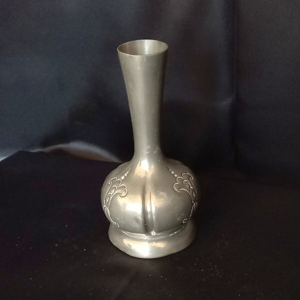 Small Pewter Jar 95% Hand Crafted Pewter Flower Pot Flower Vase Pewter Decor Vintage Home Decor Home Decor Christmas Gift Mother's Day Gift