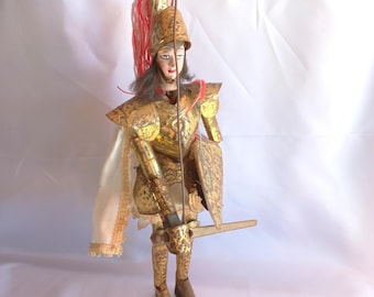 小型18cm、シチリアのプーポ、1950年代のヴィンテージ人形、イタリアの 