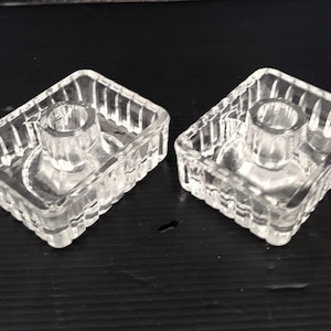 Rare Candle Holder Numbered 23-24 Made in Italy Vintage 1970s Table Decorations Home Kitchen