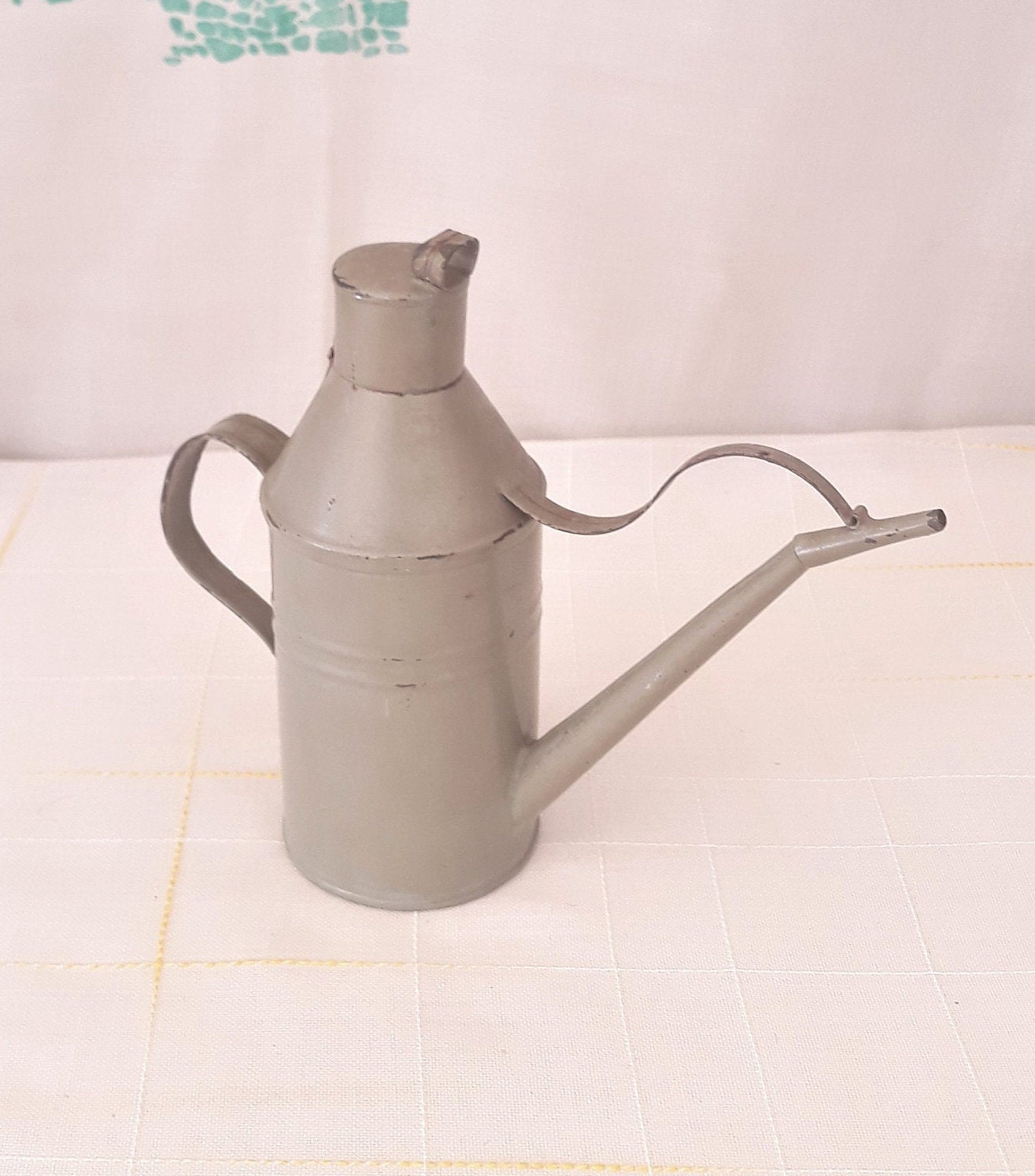 Italian silver 'Motor Oil Can' Olive Oil Pourer, 1960 – Pullman