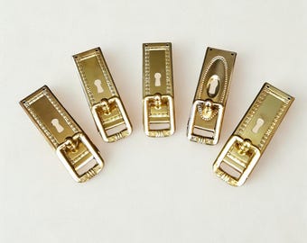 Rare Vintage Italy Antique brass handles Knobs Drawer knobs Knockers Home decor Drawers Wardrobe Vintage furniture Restoration of antique