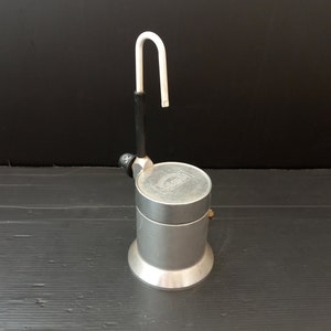 Splendid" 4カップ イタリアンコーヒーマシン 注ぎ口付き イタリア製 ヴィンテージ コーヒーメーカー アルミ製 大型 オールド コレクターズコーヒーメーカー エスプレッソ カフェ