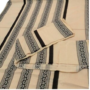 Rare couvre-lit rustique antique lit simple chanvre et laine plaid ethnique couverture fait main décoration rustique vintage tissu d'ameublement pays