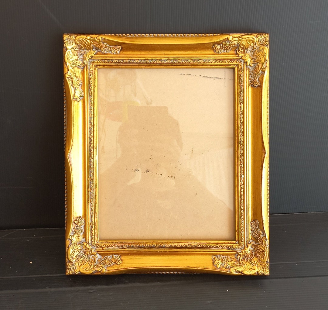33x28cm Large Wooden Frame Baroque Style Antiques Italian Carved Wooden Frame Antique Frame Gold
