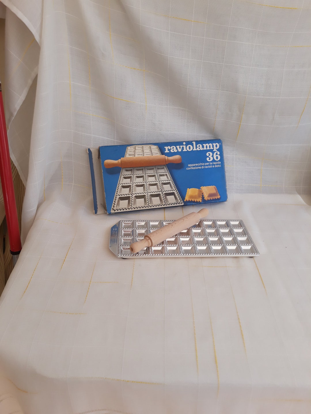Cotswold Homeware Co - Set completo di utensili per la preparazione della pasta include due taglierine per ravioli con set di ruote a rullo, due mattarelli per pasta e gnocchi