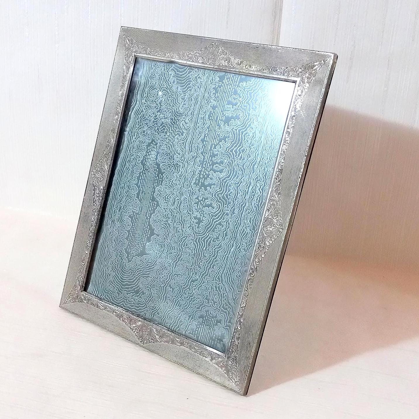 ヴィンテージ シルバー925 フォトフレーム sterling silver Old Vintage, 800 Silver, Frame From the 50s, Portrait Holder