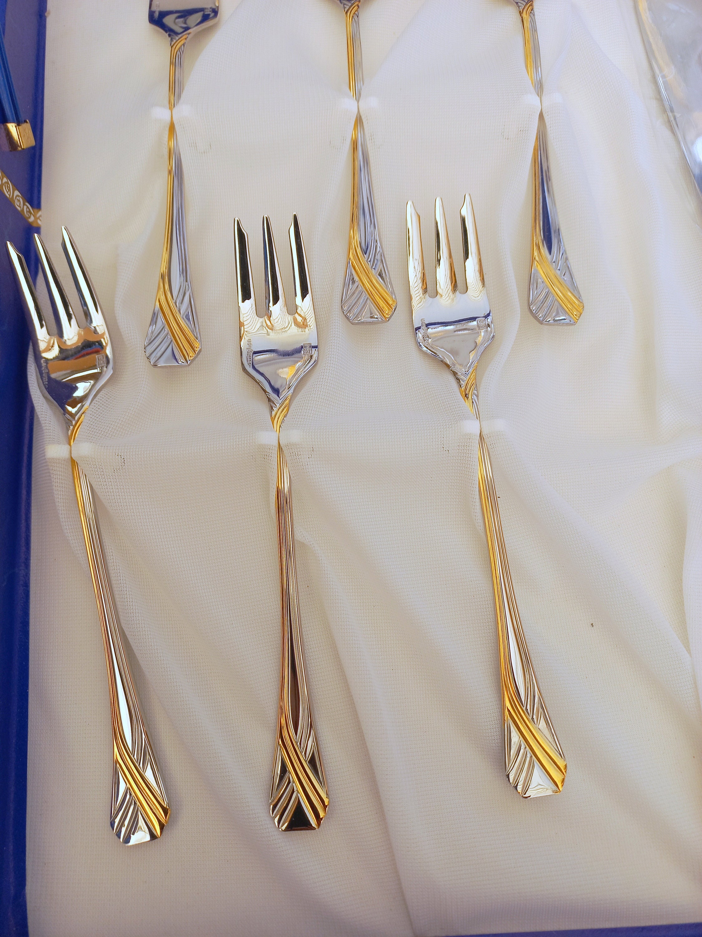 Gottinghen 18/10 Steel 24k Gold Decorations 26 Pieces