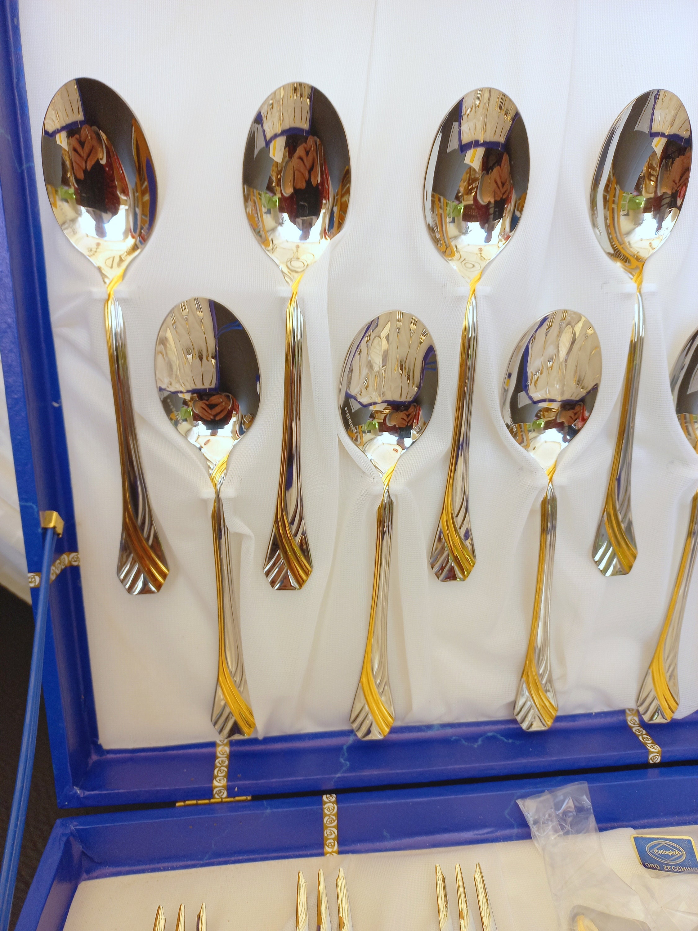 Gottinghen 18/10 Steel 24k Gold Decorations 26 Pieces